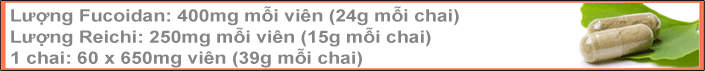 Fucoidan Force's Ingredients